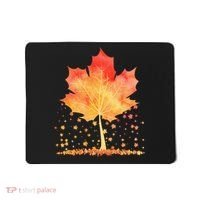 Cute Autumn Maple Leaf Tree Mousepad thumb 0