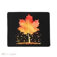 Cute Autumn Maple Leaf Tree Mousepad thumb 0