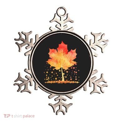 Cute Autumn Maple Leaf Tree Ornament
