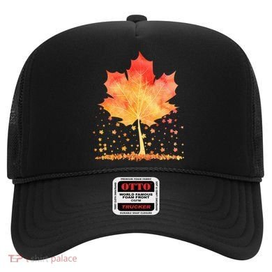 Cute Autumn Maple Leaf Tree Hat