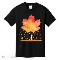 Cute Autumn Maple Leaf Tree Kids T-Shirt thumb 0