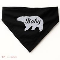 Cute Baby Bear USA-Made Doggie Bandana thumb 0