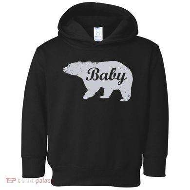 Cute Baby Bear Toddler Hoodie