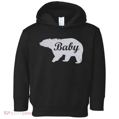 Cute Baby Bear Toddler Hoodie