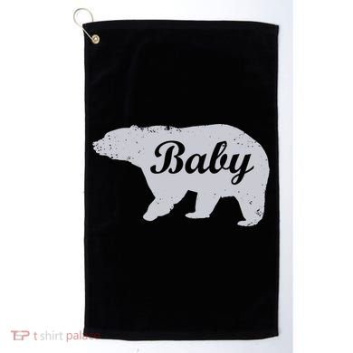 Cute Baby Bear Golf Towel