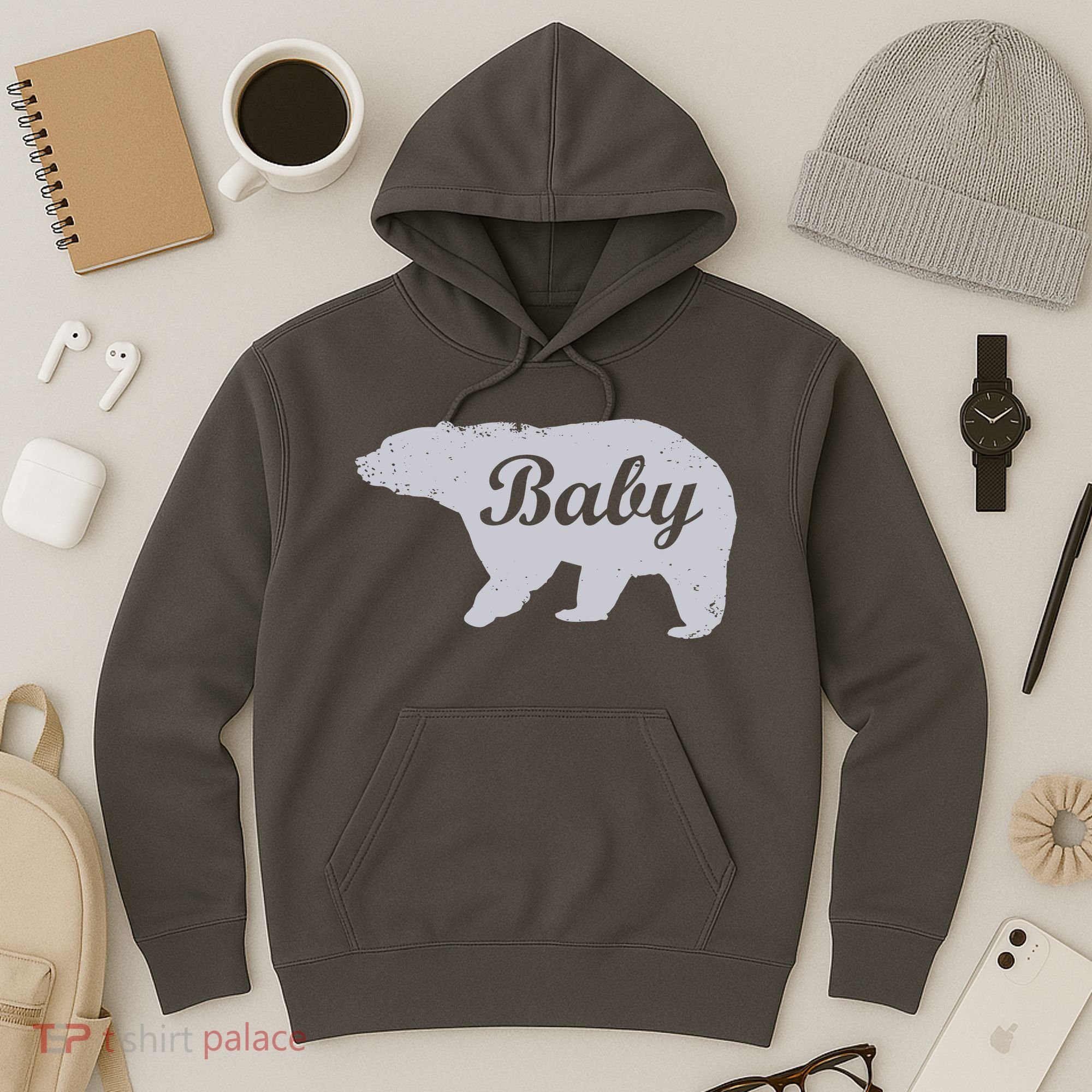 Cute Baby Bear Hoodie