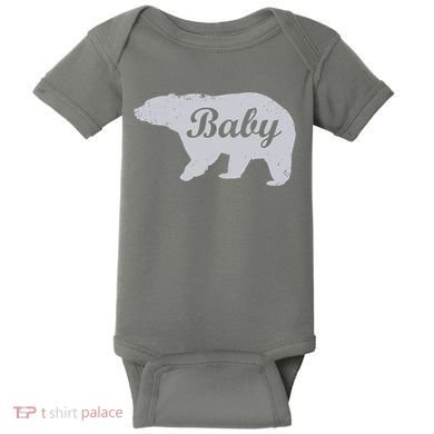 Cute Baby Bear Baby Bodysuit