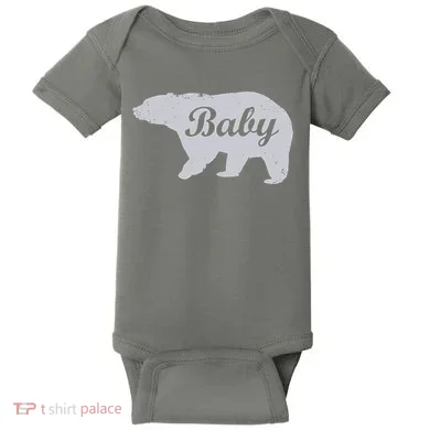 Cute Baby Bear Baby Bodysuit
