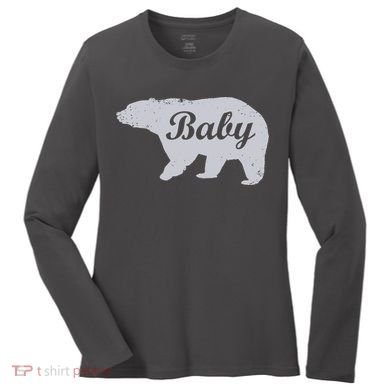 Cute Baby Bear Women's Long Sleeve Shirt