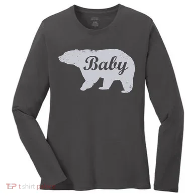 Cute Baby Bear Women's Long Sleeve Shirt