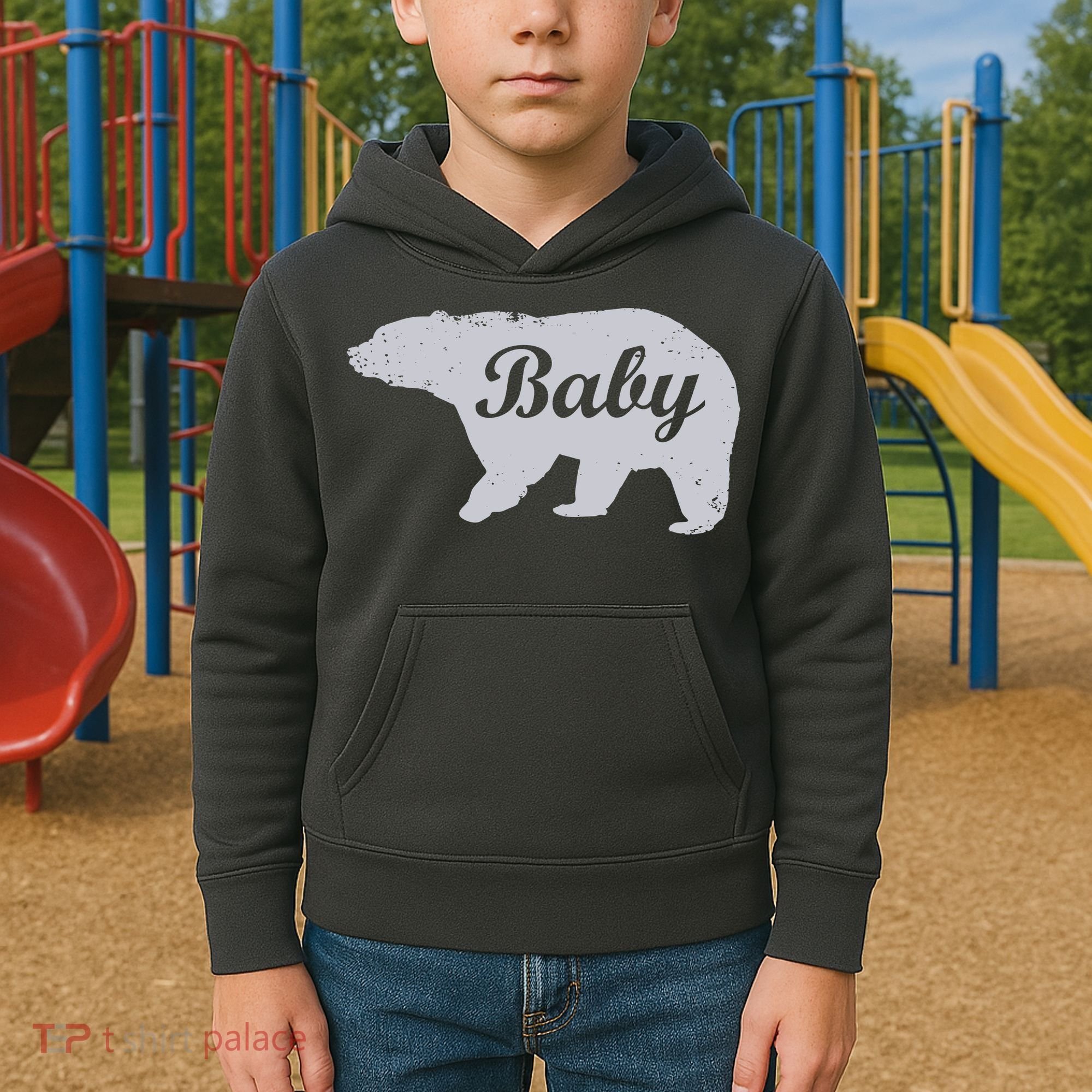 Cute Baby Bear Kids Hoodie