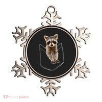 Cute Baby Raccoon In A Pocket Ornament thumb 0