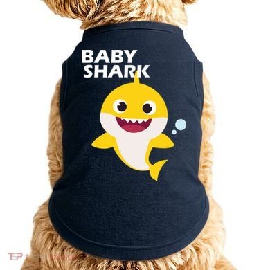 Cute Baby Shark Doggie Tank