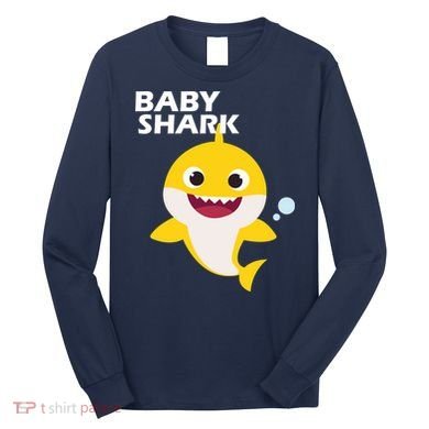 Cute Baby Shark Long Sleeve Shirt
