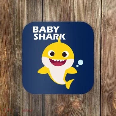 Cute Baby Shark Coaster