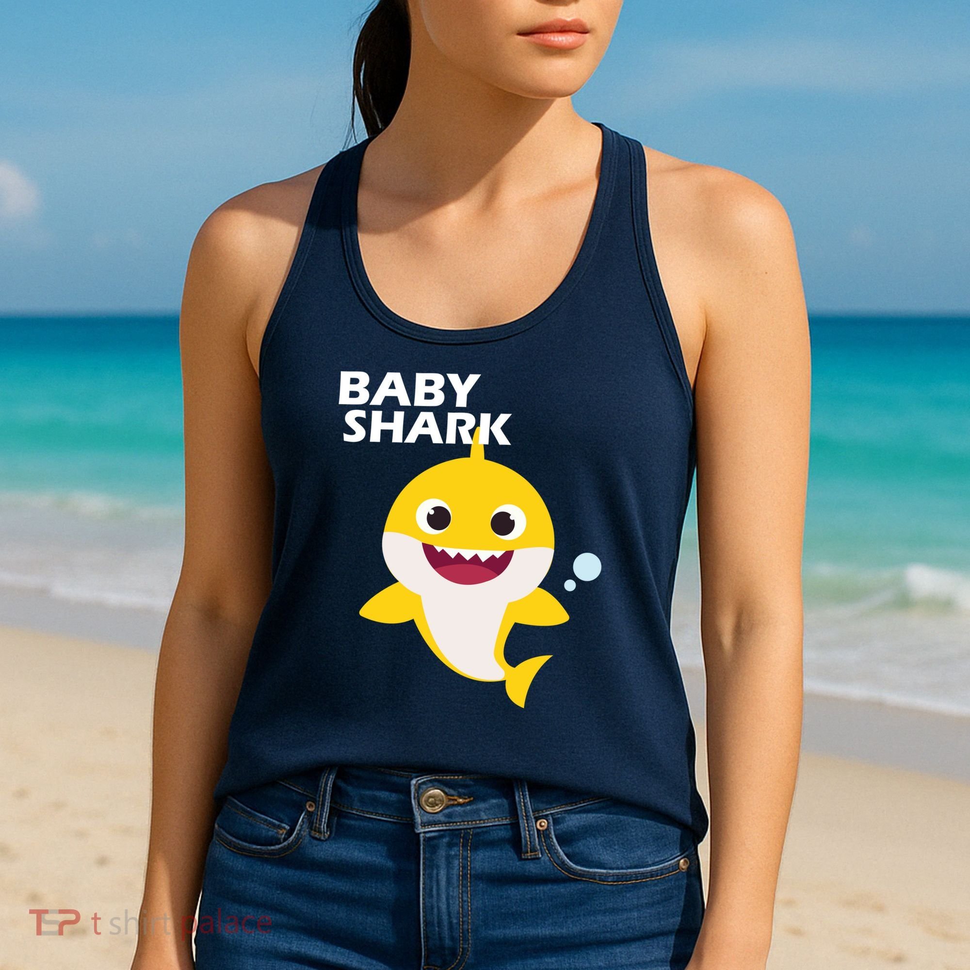 Cute Baby Shark Women's Tank Top