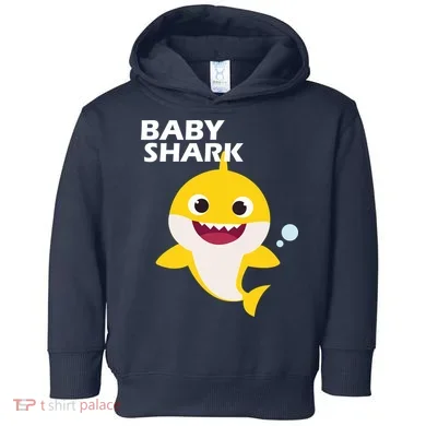 Cute Baby Shark Toddler Hoodie