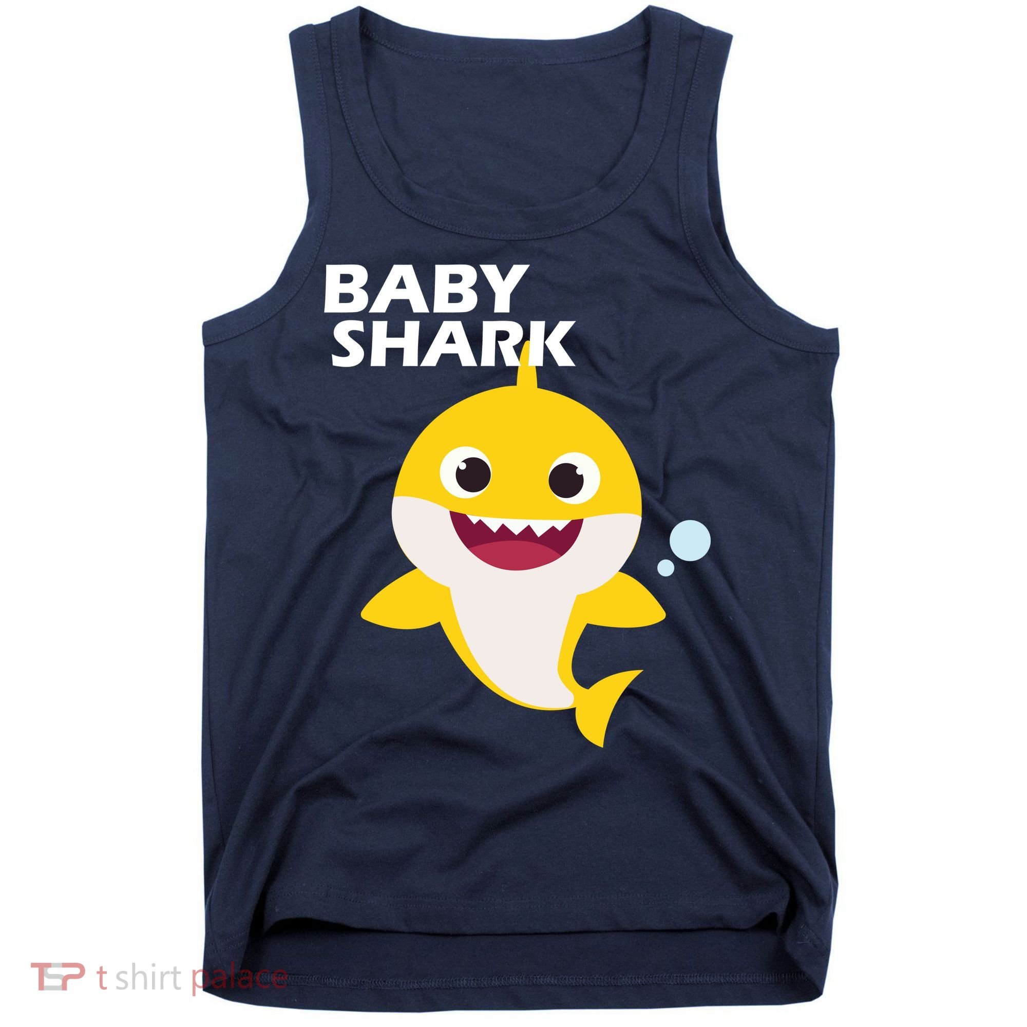 Cute Baby Shark Tank Top