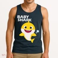 Cute Baby Shark Tank Top thumb 3
