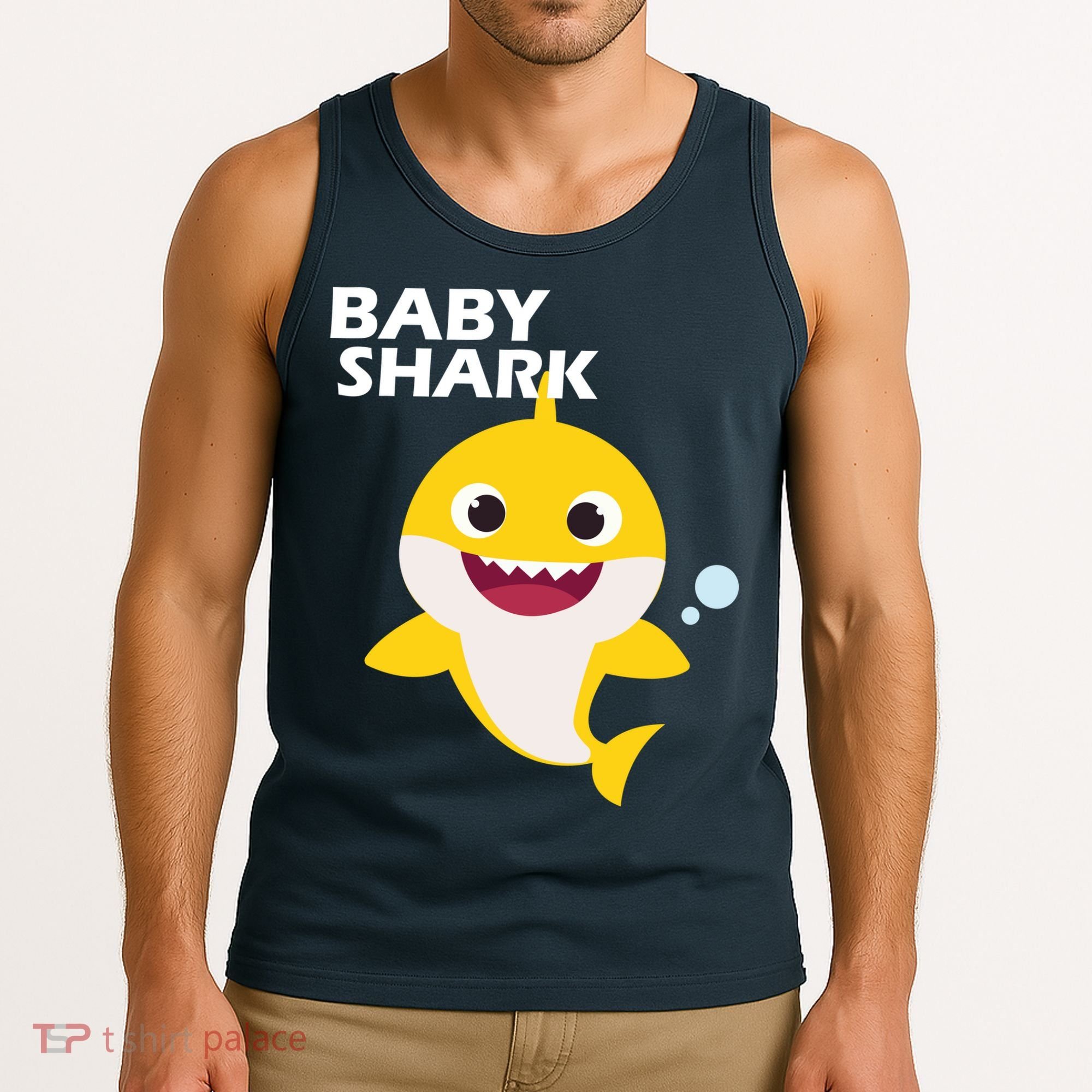 Cute Baby Shark Tank Top