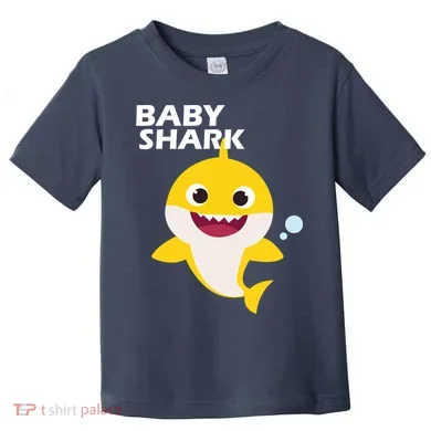Cute Baby Shark Toddler T-Shirt