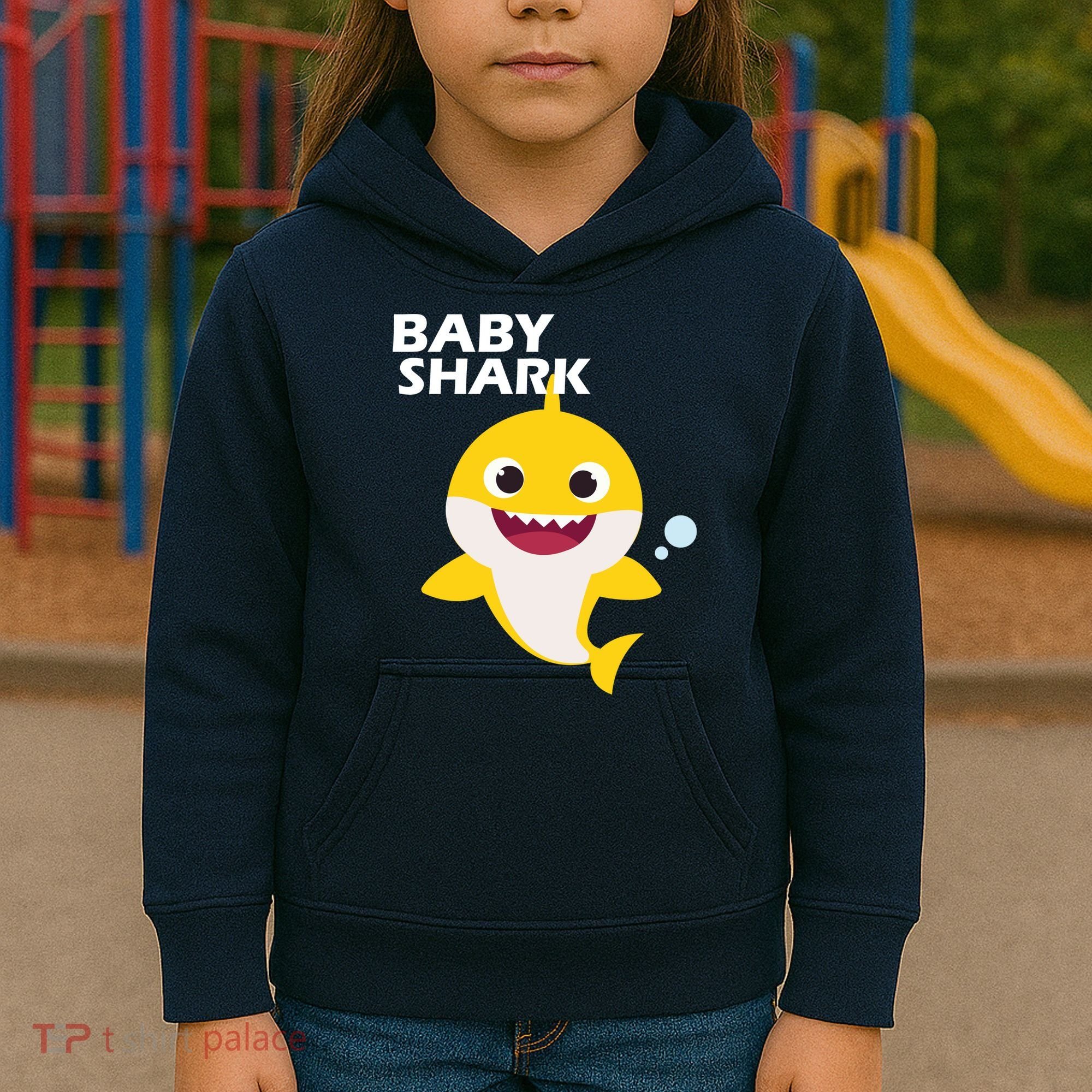 Cute Baby Shark Kids Hoodie