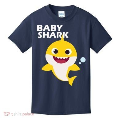 Cute Baby Shark Kids T-Shirt