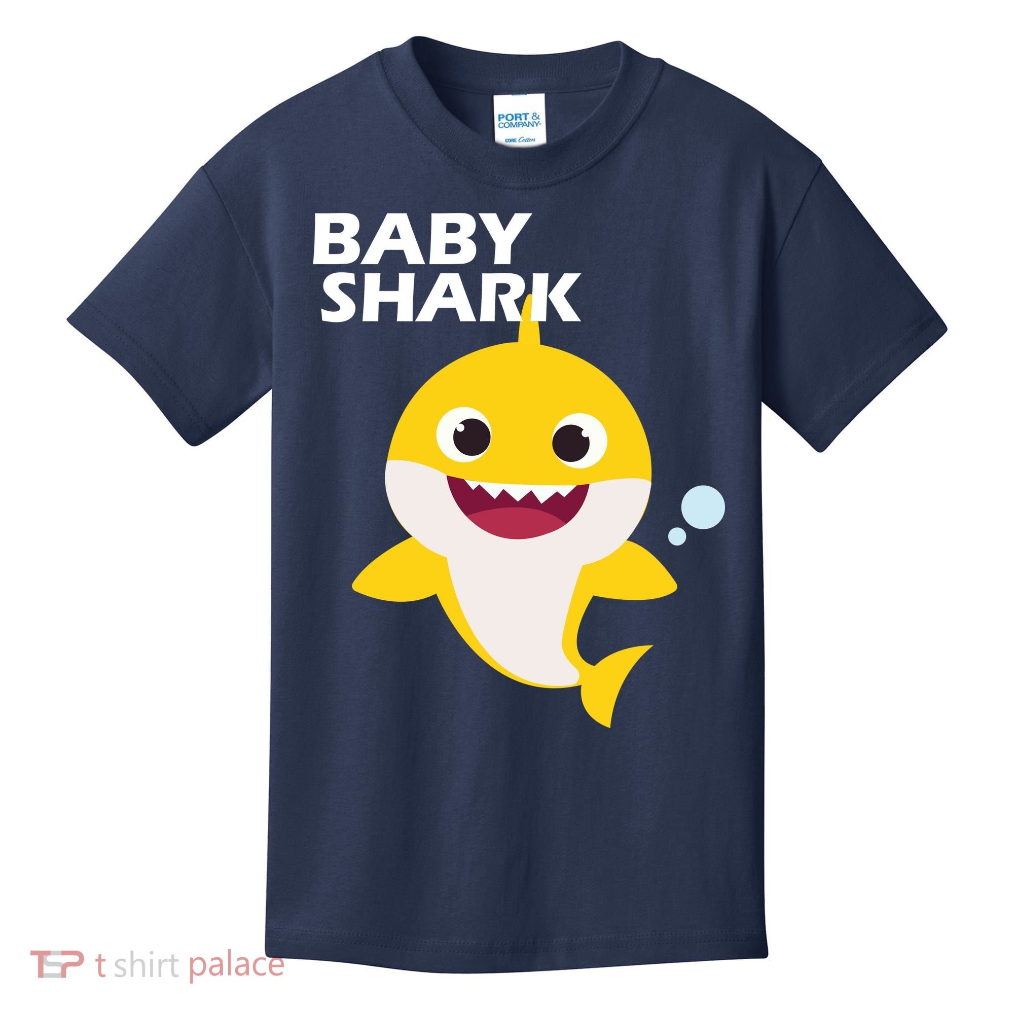 Cute Baby Shark Kids T-Shirt