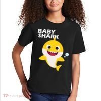 Cute Baby Shark Kids T-Shirt thumb 2