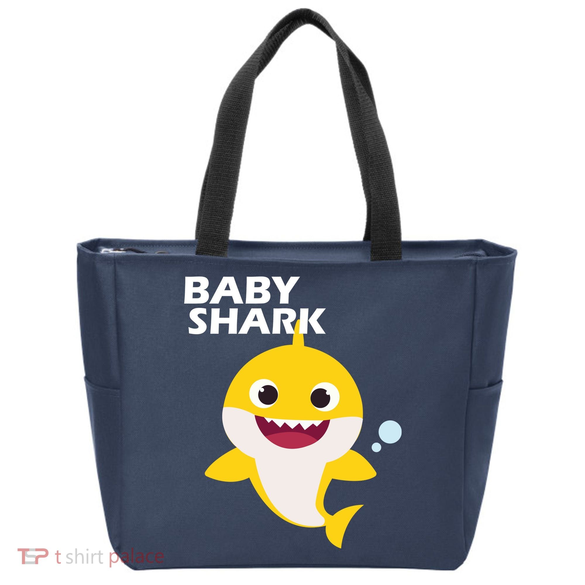 Cute Baby Shark Tote Bag