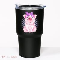 Cute Bandanna Pig Tumbler thumb 0