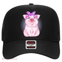 Cute Bandanna Pig Hat thumb 0