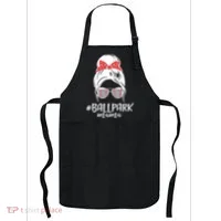 Cute Baseball Ballpark Mama  Apron thumb 0