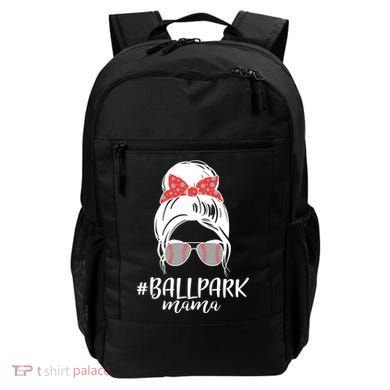 Cute Baseball Ballpark Mama  Backpack