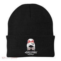 Cute Baseball Ballpark Mama  Beanie thumb 0
