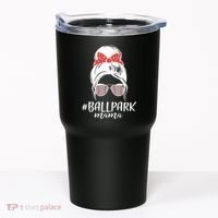 Cute Baseball Ballpark Mama  Tumbler thumb 0