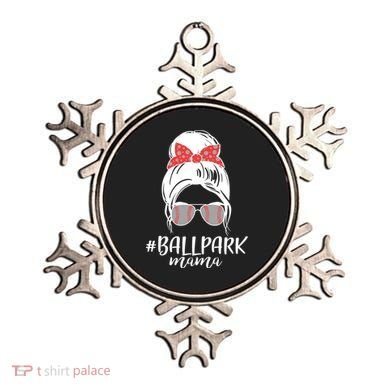 Cute Baseball Ballpark Mama  Ornament