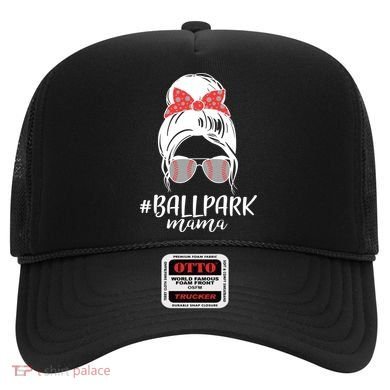 Cute Baseball Ballpark Mama  Hat
