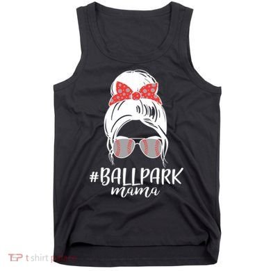 Cute Baseball Ballpark Mama  Tank Top