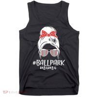 Cute Baseball Ballpark Mama  Tank Top thumb 0