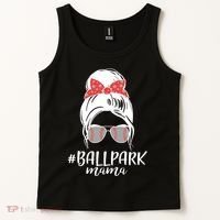 Cute Baseball Ballpark Mama  Tank Top thumb 2