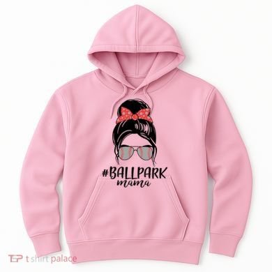 Cute Baseball Ballpark Mama  Hoodie