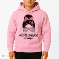 Cute Baseball Ballpark Mama  Hoodie thumb 2