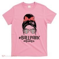 Cute Baseball Ballpark Mama  T-Shirt thumb 0