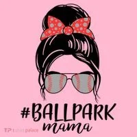 Cute Baseball Ballpark Mama  Toddler Hoodie thumb 2
