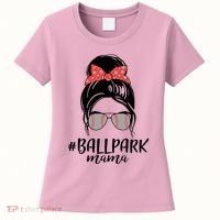 Cute Baseball Ballpark Mama  Women's T-Shirt thumb 0