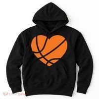 Cute Basketball Heart Hoodie thumb 0