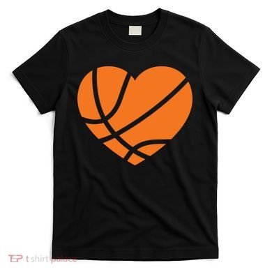 Cute Basketball Heart T-Shirt