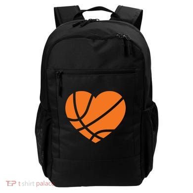 Cute Basketball Heart Backpack