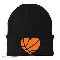 Cute Basketball Heart Beanie thumb 0